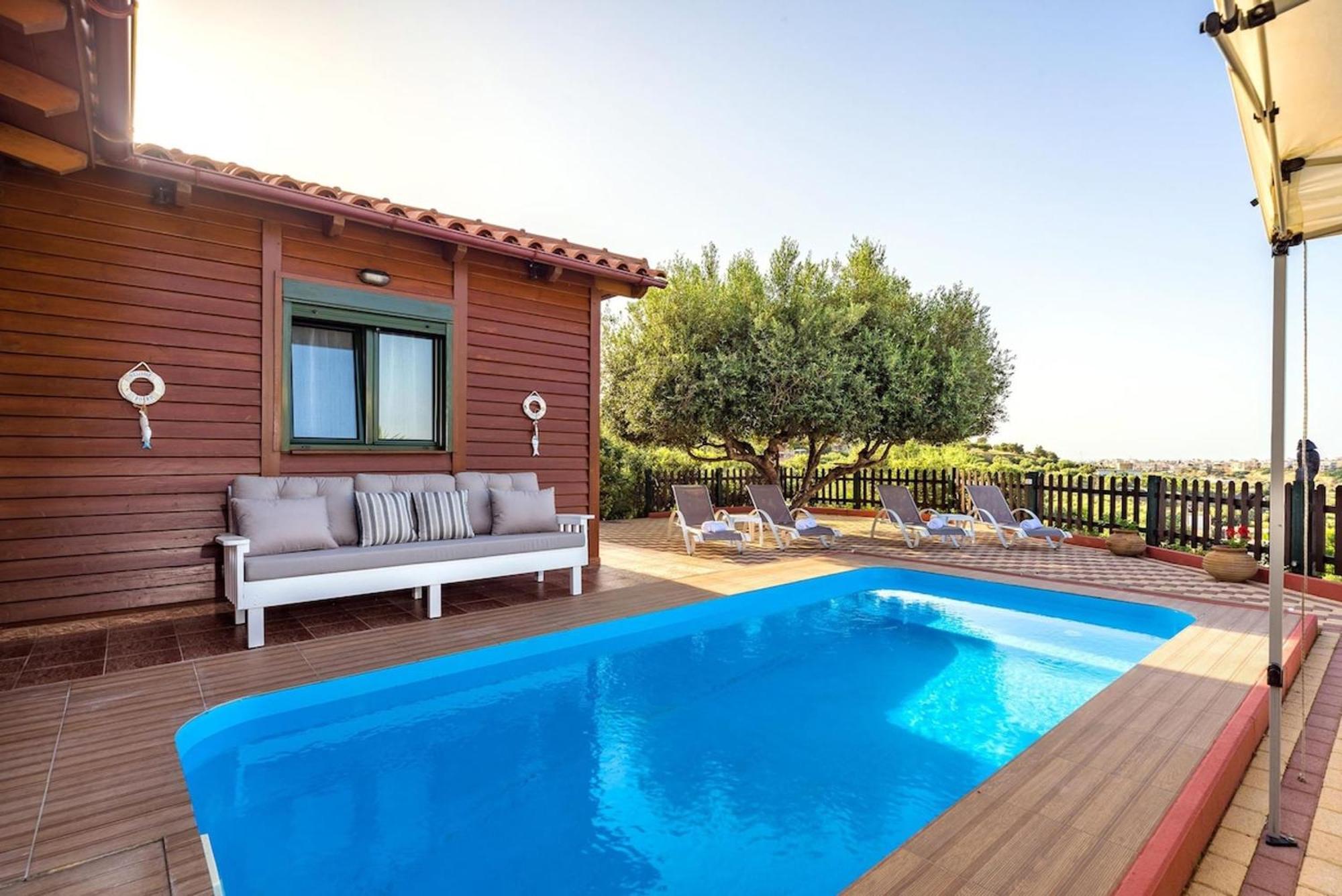 Sofia'S Place Private Pool Candia Esterno foto